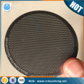 Gravure de micro-trous de précision maille filtre disque gravé filtre à café avec logo imprimé laser